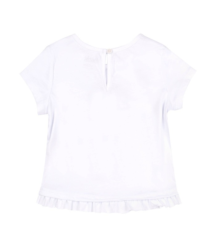 дитяча біла футболка дівчаткам