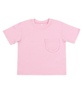 розовая футболка малышам