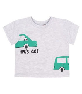 детская футболка с машинками