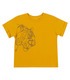 купити жовту дитячу футболку з принтом
