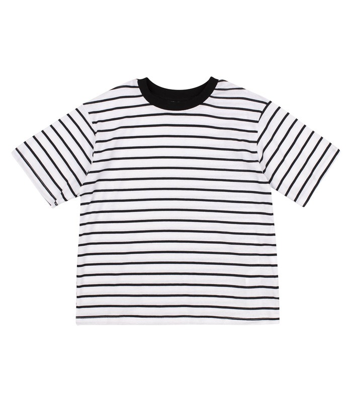 купить полосатую детскую футболку