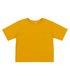 жовта дитяча футболка з кишенею