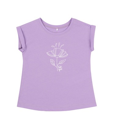 детская футболка с цветочком