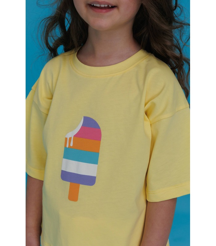 детская футболка с мороженым