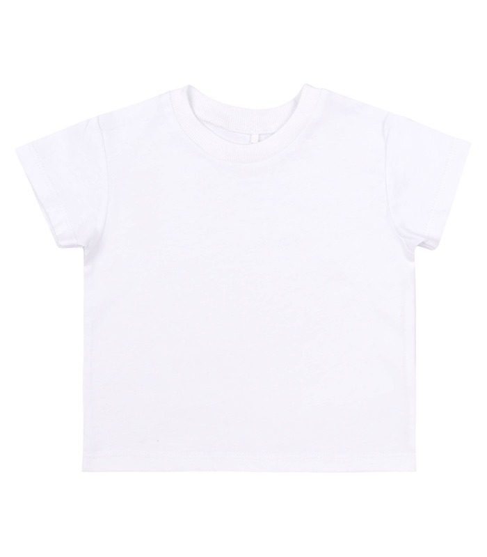 біла дитяча футболка з комбінезоном малюкам