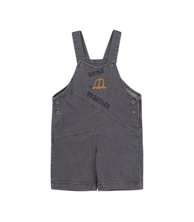 серый детский комбинезон с футболкой