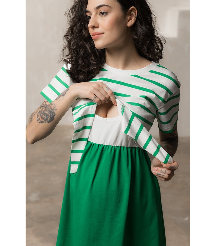 Платье Беки GR от Юла Мама в категории Платья для кормления на МамаТато