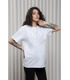 біла бавовняна футболка вагітній купити