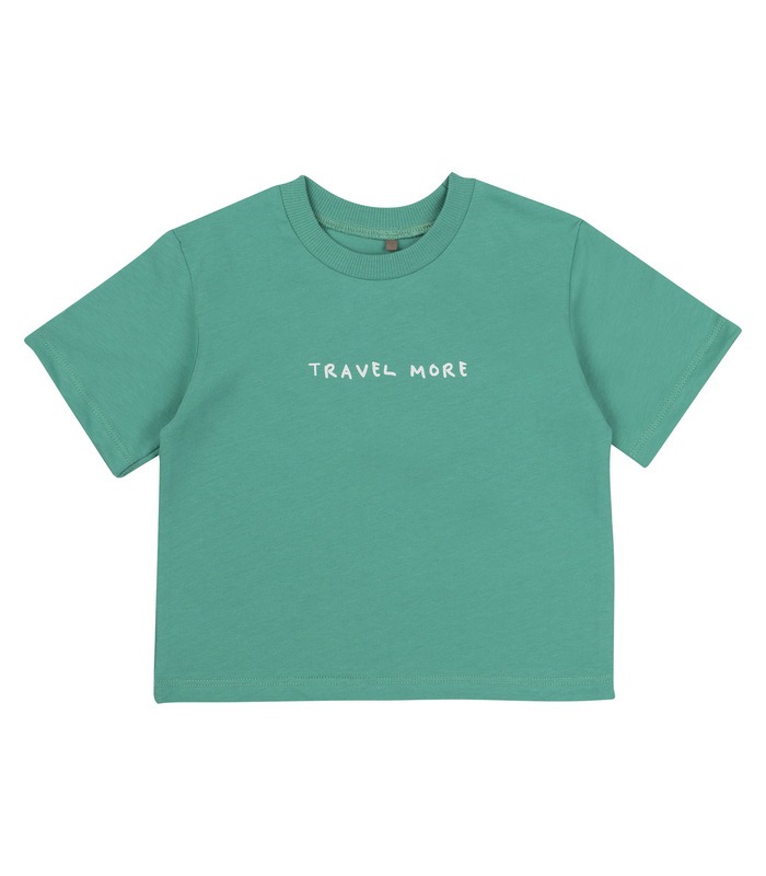 зелений дитячий костюм літо