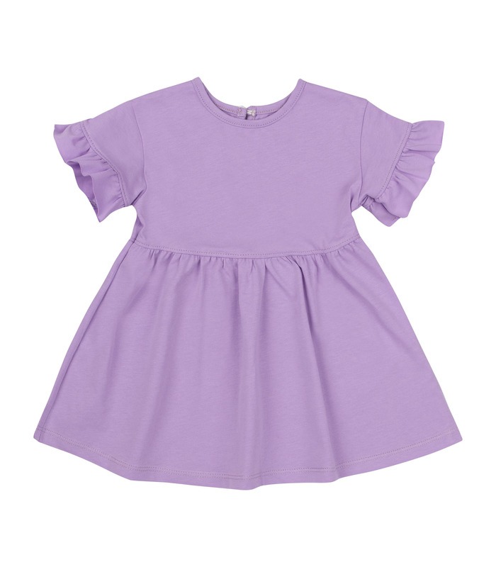 літня бузкова сукня для дівчинки