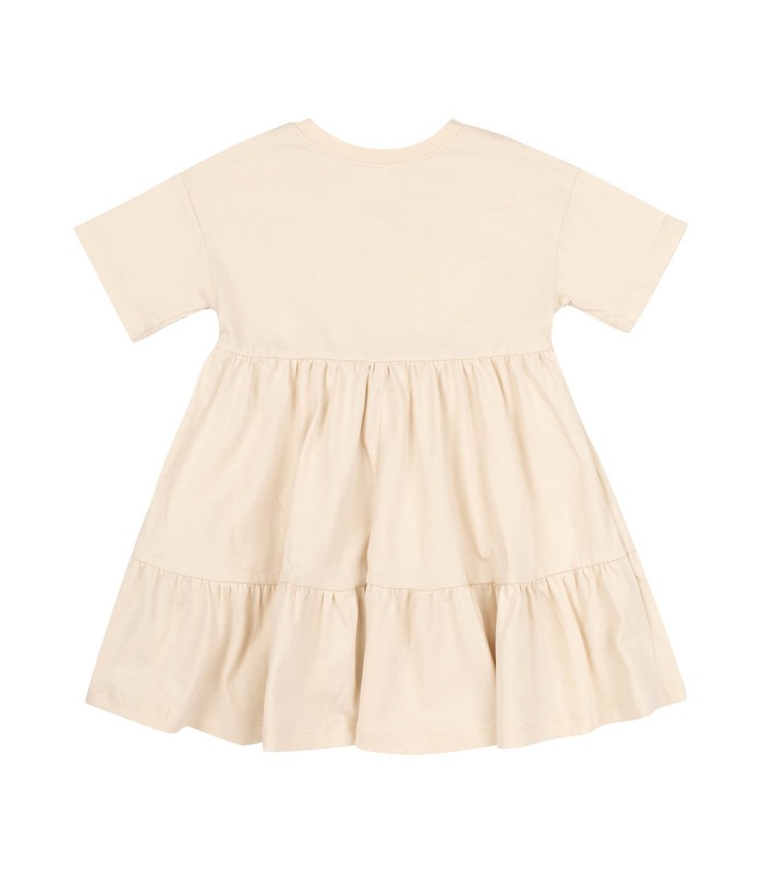 молочное детское платье