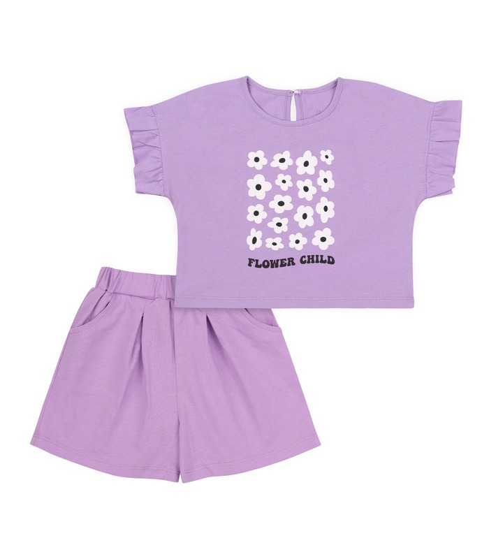 фіолетовий дитячий костюм