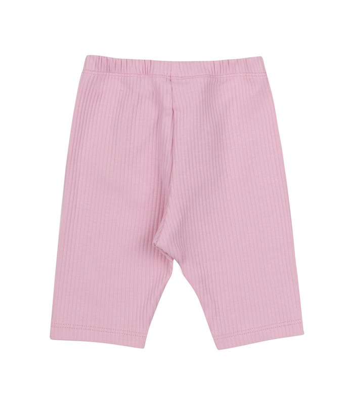 купити рожеві дитячі лосини в рубчик