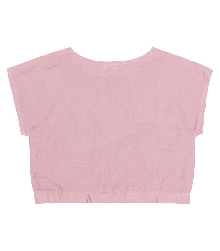 Дитячий костюм КС783 (Q00) - бузковий дитячий костюм з мусліну від МамаТато