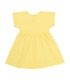 желтое детское платье