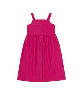 малиновый детский сарафан