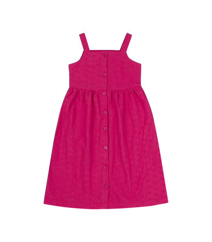 малиновий сарафан для дівчинки