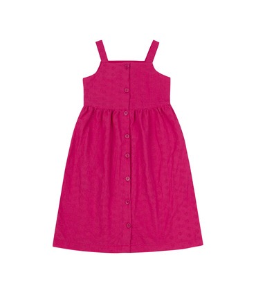 малиновий сарафан для дівчинки