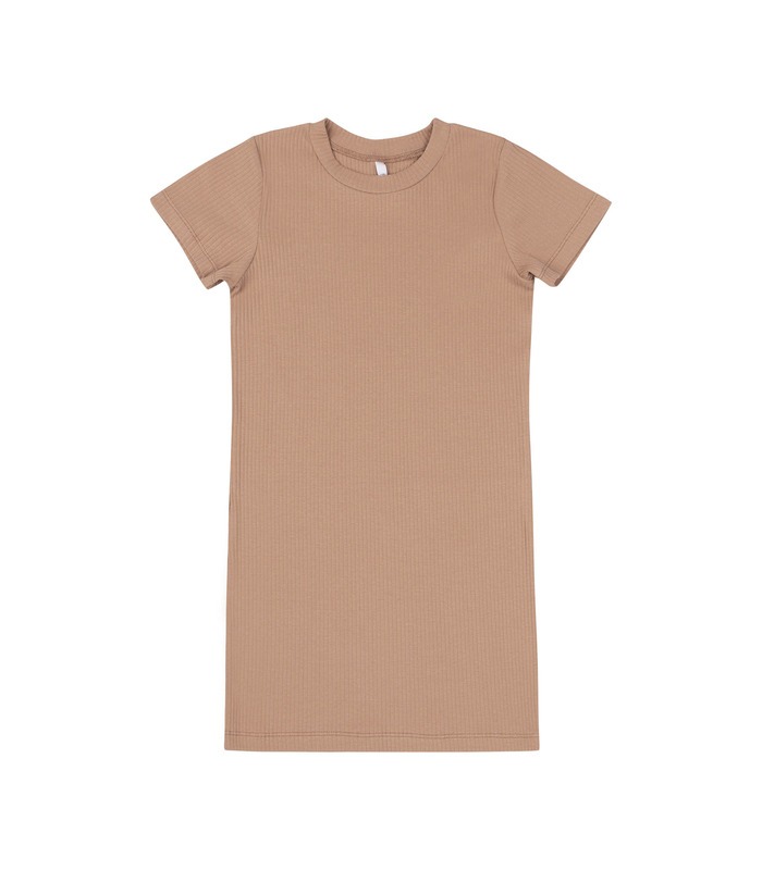 літня дитяча сукня в рубчик