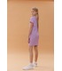фиолетовое детское платье