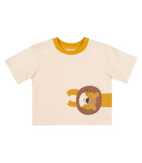 детская футболка со львенком
