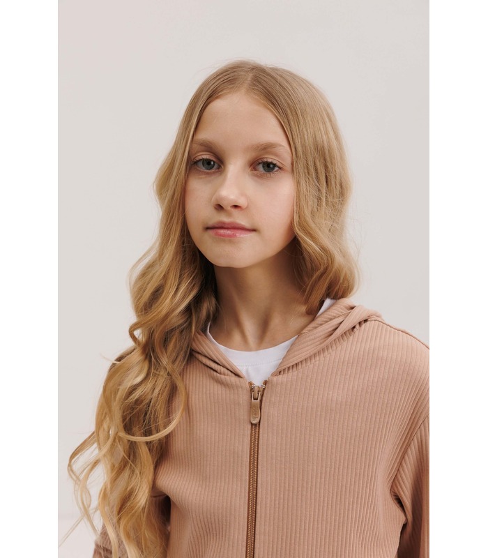 дитяча кофта в рубчик