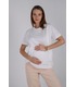 молочна футболка для вагітних