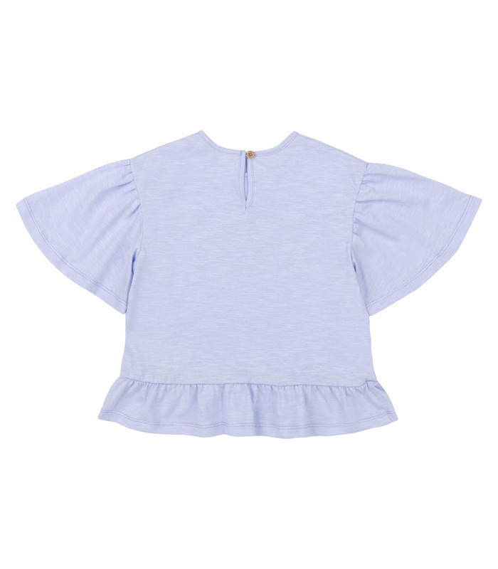 дитяча футболка з воланами