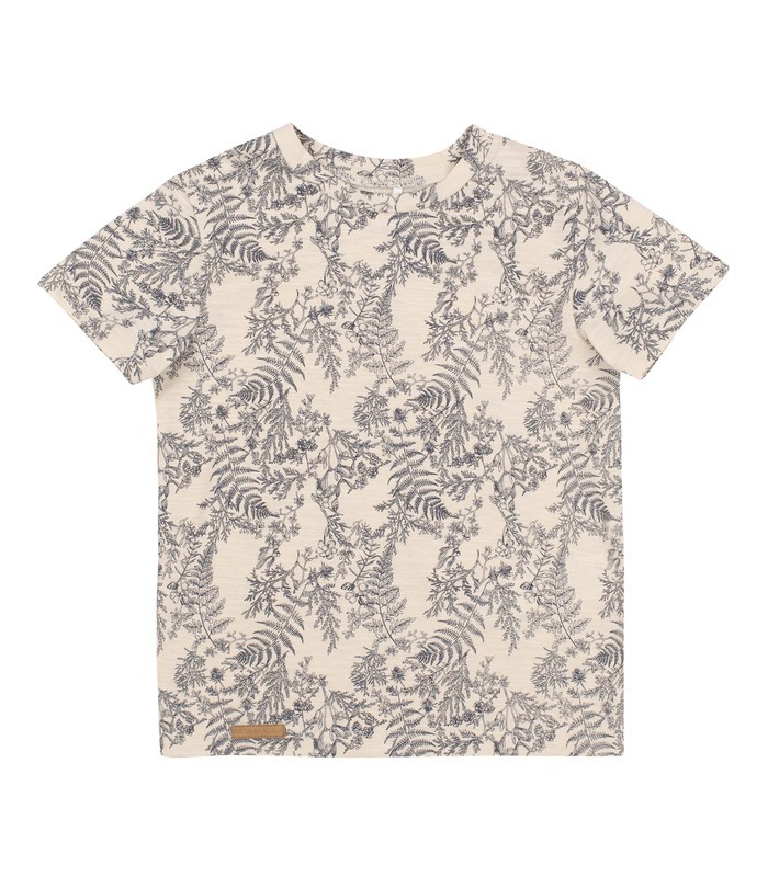 детская футболка с папоротью