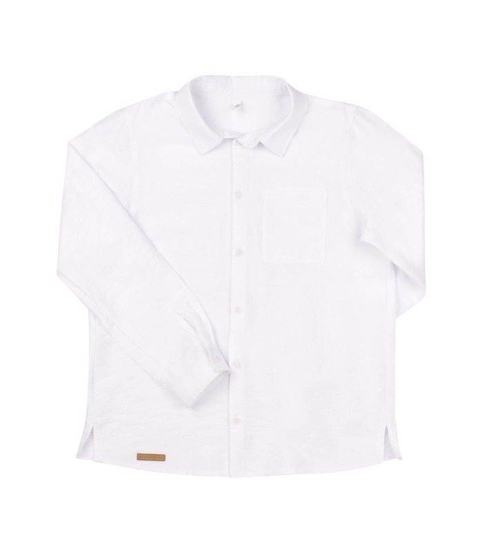белая детская рубашка