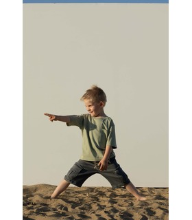 Дитячі шорти ШР816 (X00) - сірі джинсові шорти для хлопчика від МамаТато