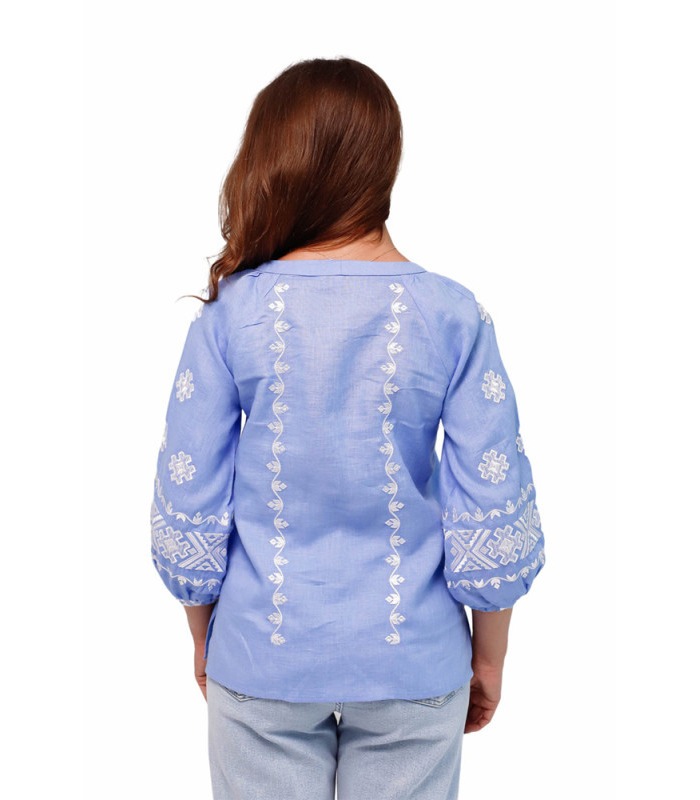 блакитна вишиванка