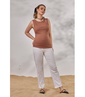 білі штани вагітним