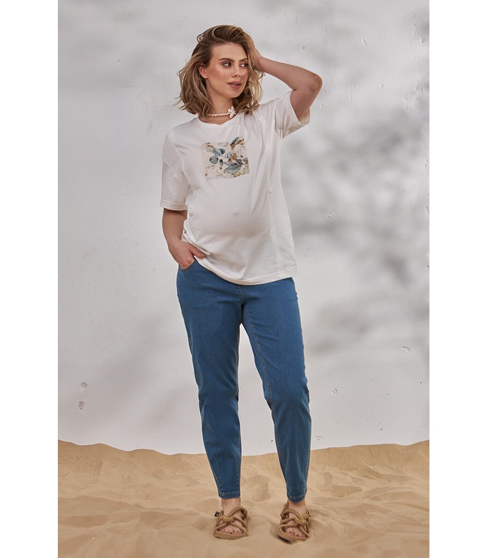 Джинсы Шелдон Деним от Юла Мама в категории Брюки и джинсы беременным на МамаТато