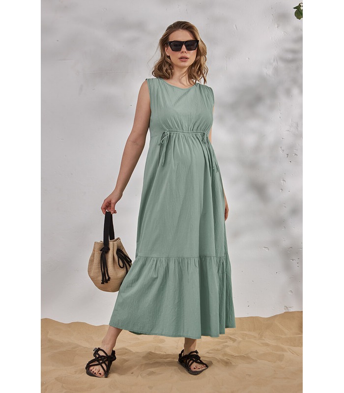 довге літнє плаття вагітній