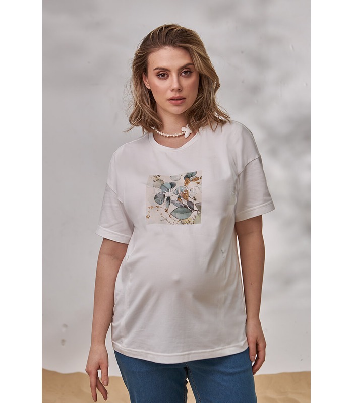 Футболка Nature от Юла Мама в категории Футболки и майки кормящим на МамаТато