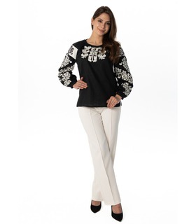 купить черную женскую вышиванку