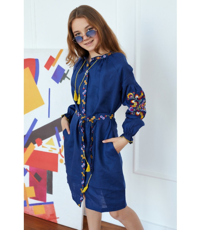 купити дитяче плаття з льону