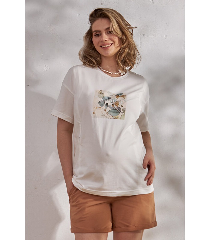 Шорты для беременных Таити BG от Юла Мама в категории Шорты и бриджи беременным на МамаТато