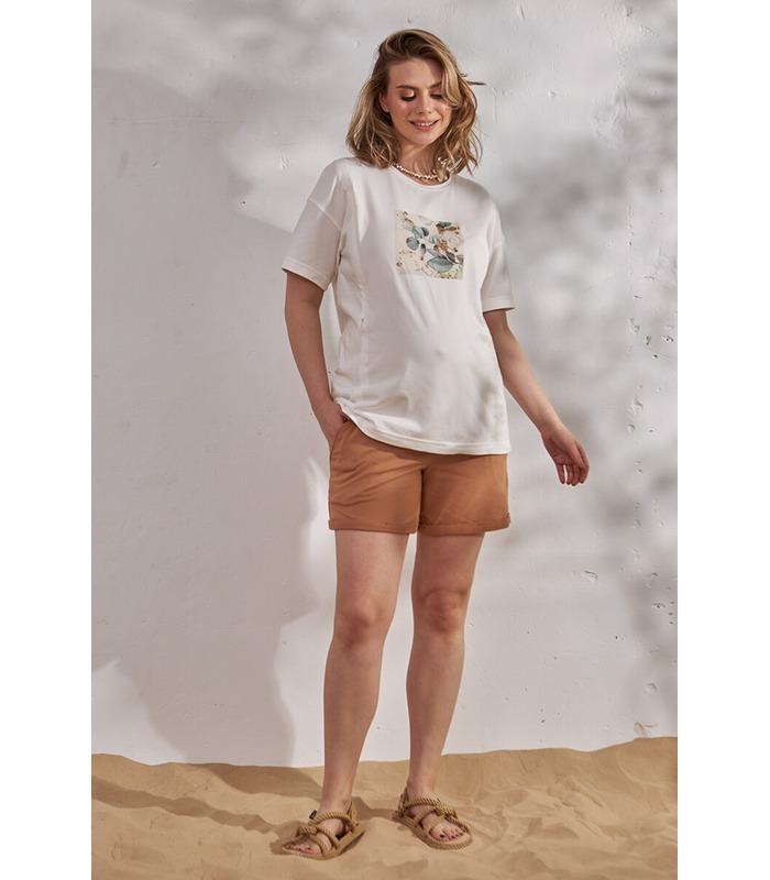 Шорты для беременных Таити BG от Юла Мама в категории Шорты и бриджи беременным на МамаТато