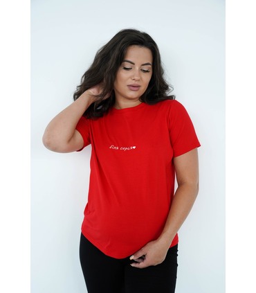 червона футболка вагітним Київ