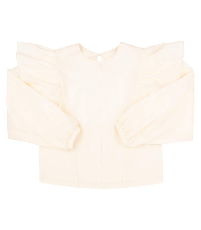 купить детскую блузу с воланами