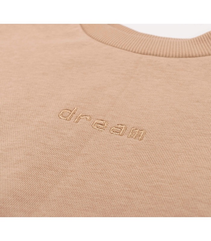 Детский костюм КС798 (G00) - бежевый детский костюм с широкими штанами от МамаТато