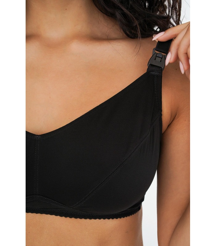купить черный бюстгальтер кормящим