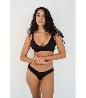 купити чорний бавовняний бюстгальтер годуючим