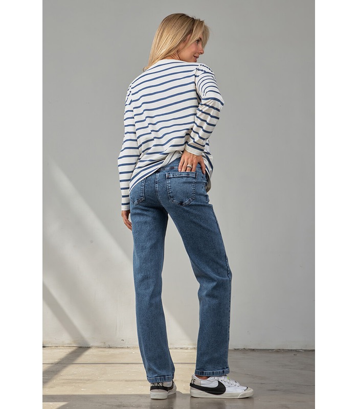 Джинсы для беременных Адела DM-34.042 от Юла Мама в категории Брюки и джинсы беременным на МамаТато