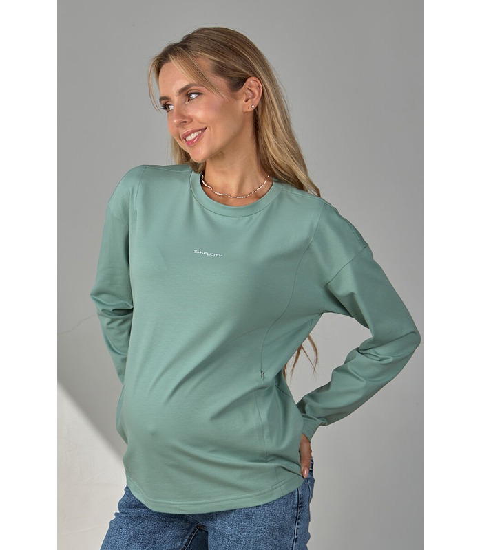 Лонгслів Еріка NR-34.021 від Юла Мама у категорії Гольфи та лонгсліви годуючим на МамаТато