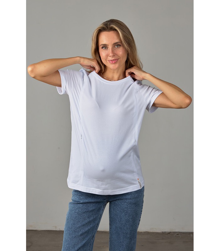 Футболка Юна NR-24.052 від Юла Мама у категорії Футболки та майки годуючим на МамаТато