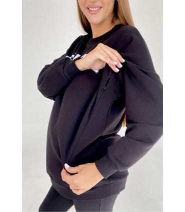 Свитшот для беременных мод.2354 1420 от Dianora в категории Свитера и худи беременным на МамаТато