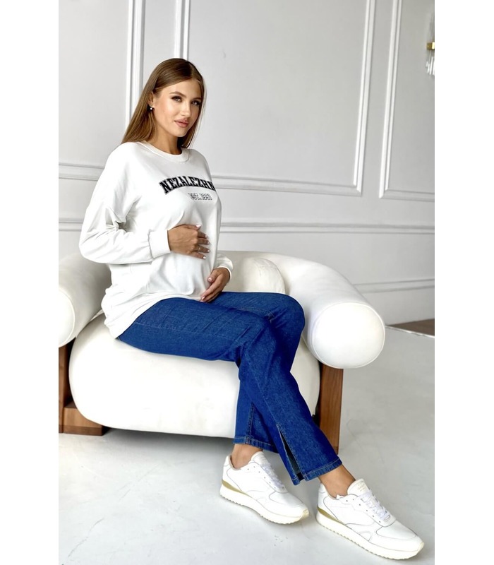 Свитшот для беременных мод.2354 1456 от Dianora в категории Свитера и худи беременным на МамаТато